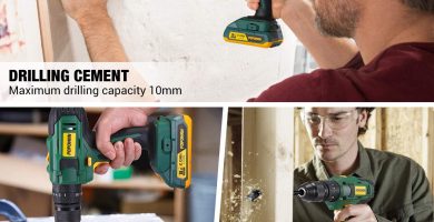 taladro atornillador 18 V Popoman